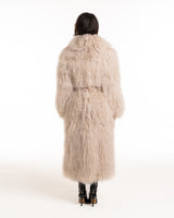 Pelliccia di Mongolia Beige