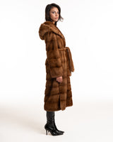 Pelliccia di Visone Marrone