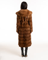 Pelliccia di Visone Marrone