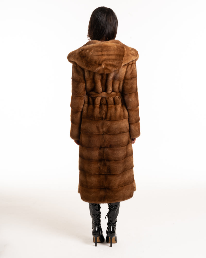 Pelliccia di Visone Marrone