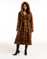 Pelliccia di Visone Marrone